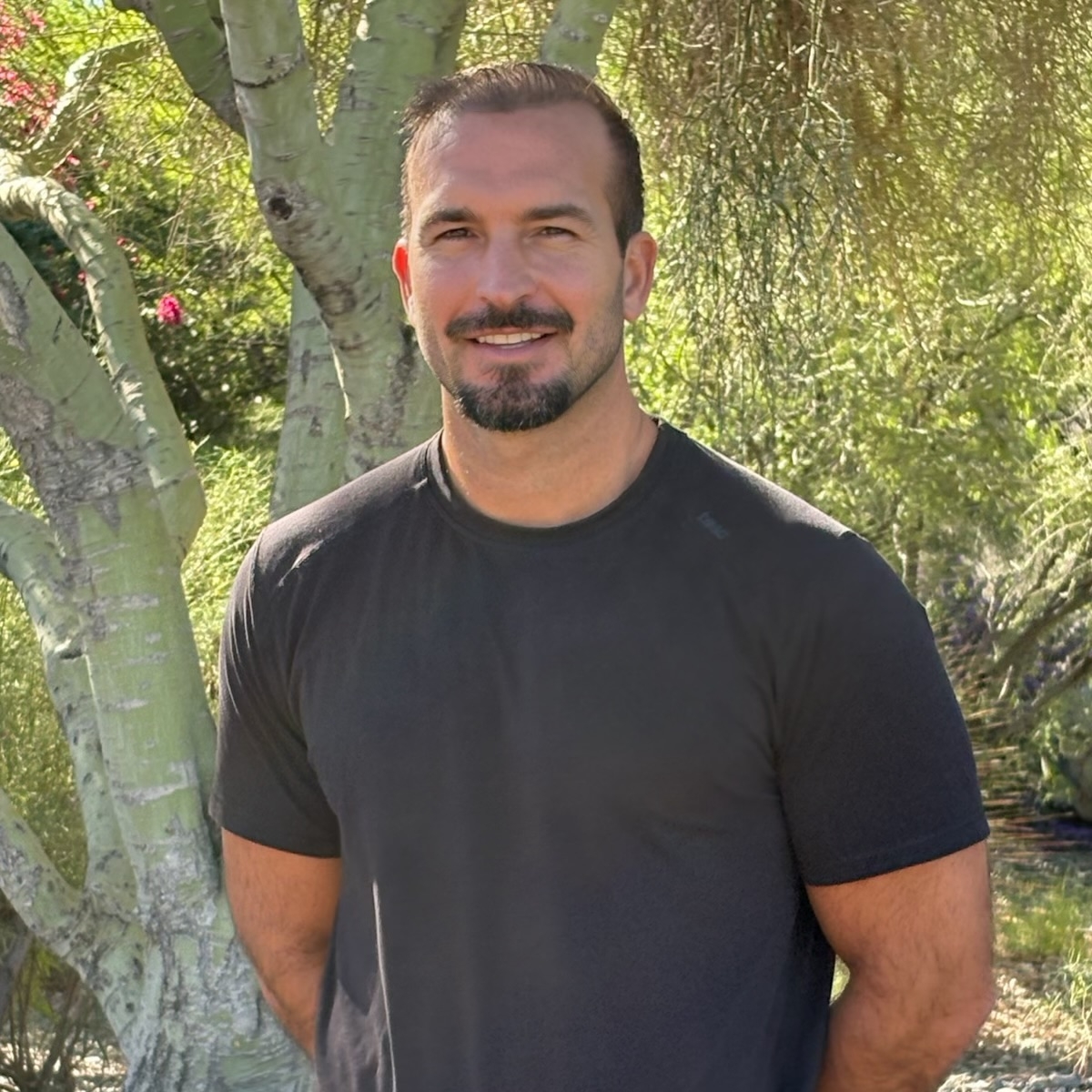 Luke Johnson trainer at golfer's performance studio